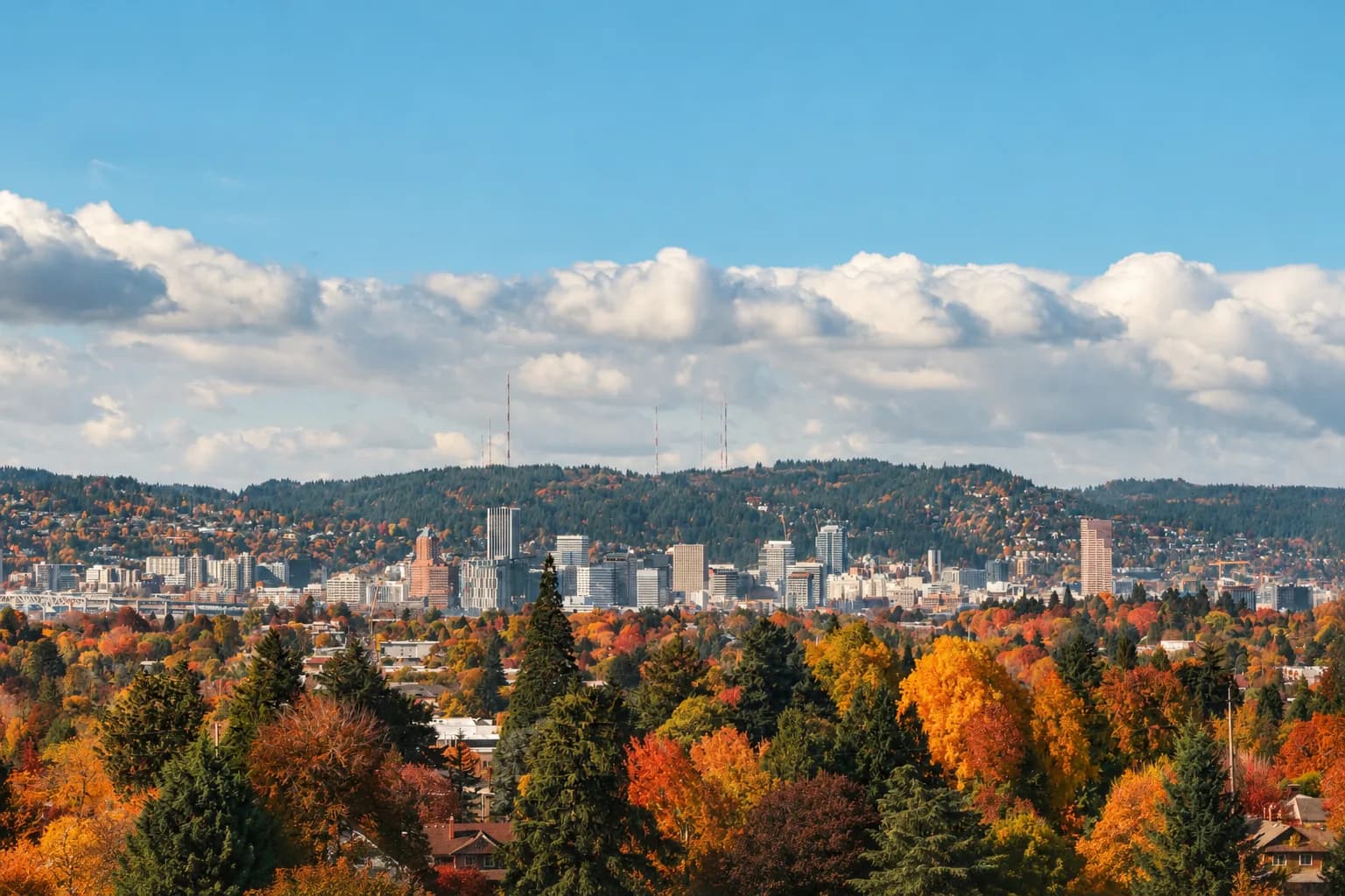 Portland skyline